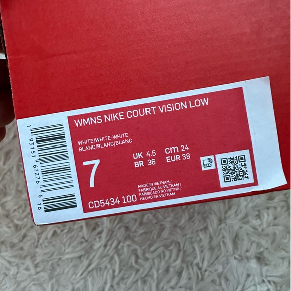 Nike Court Vision Low Women's Shoes - Picture 6 of 6